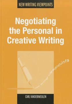 portada negotiating the personal in creative writing