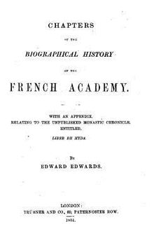portada Chapters of the Biographical History of the French Academy (en Inglés)