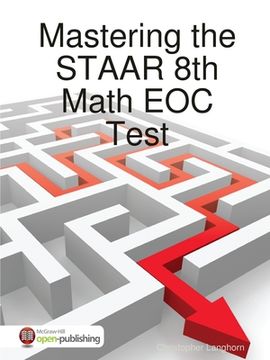portada Mastering the Staar 8th Math eoc Test (in English)