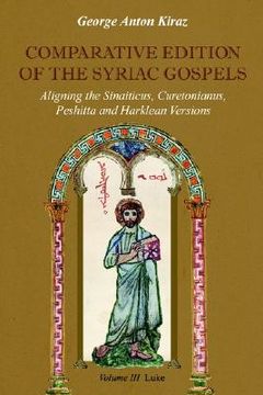 portada comparative edition of the syriac gospels (en Inglés)