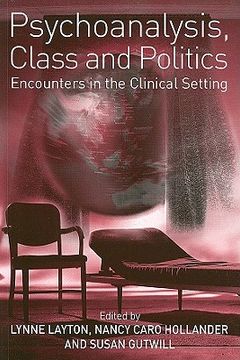 portada pyschoanalyis, class and politics: encounters in the clinical setting (en Inglés)