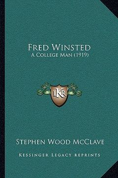 portada fred winsted: a college man (1919) (en Inglés)