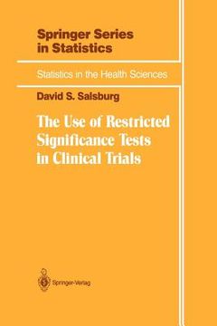 portada the use of restricted significance tests in clinical trials