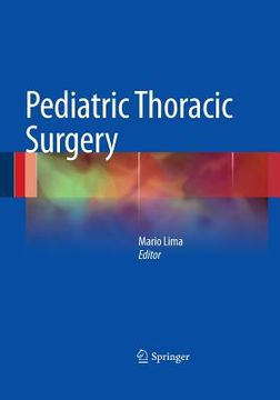 portada Pediatric Thoracic Surgery (in English)