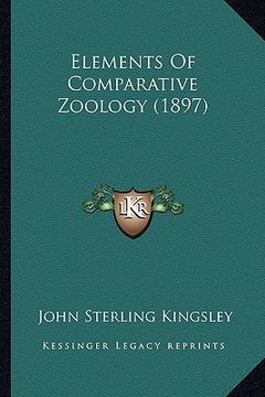 portada elements of comparative zoology (1897) (en Inglés)