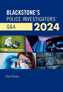 portada Blackstone's Police Investigators' q&a 2024 