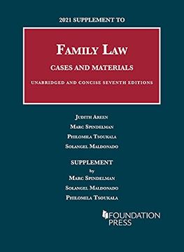 portada 2021 Supplement to Family Law, Cases and Materials, Unabridged and Concise (University Casebook Series) 