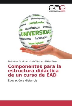 portada Componentes para la estructura didáctica de un curso de EAD: Educación a distancia