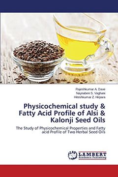 portada Physicochemical study & Fatty Acid Profile of Alsi & Kalonji Seed Oils