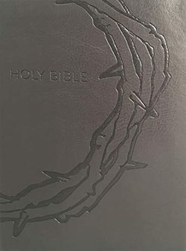 portada Kjv Sword Study Bible Personal Size Large Print Designer Charcoal Ultrasoft Crown of Thorns Indexed 