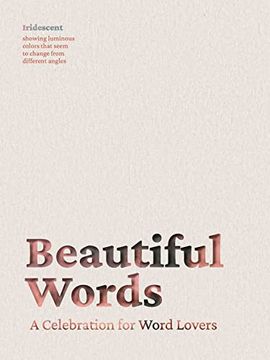 portada Beautiful Words: A Celebration for Word Lovers (en Inglés)