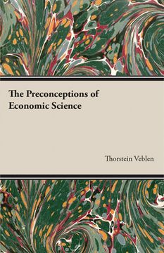 portada The Preconceptions of Economic Science (en Inglés)