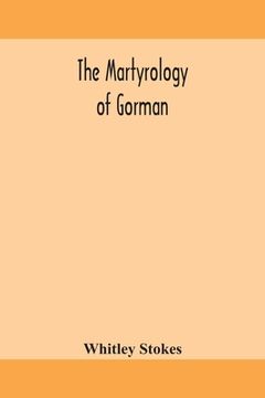 portada The martyrology of Gorman (en Inglés)