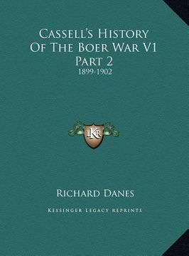 portada cassell's history of the boer war v1 part 2: 1899-1902 (en Inglés)