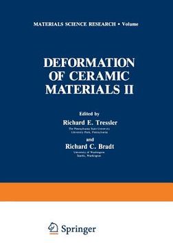 portada Deformation of Ceramic Materials II (en Inglés)