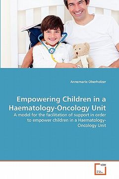 portada empowering children in a haematology-oncology unit (en Inglés)