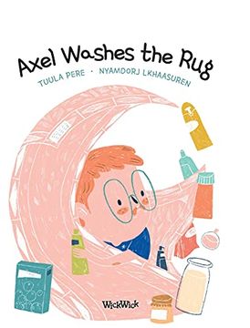portada Axel Washes the rug (1) (Axel and Ava) (en Inglés)