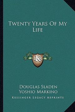 portada twenty years of my life (en Inglés)