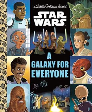 portada Star Wars Galaxy of Hope Little Golden Book (Little Golden Book: Star Wars) (in English)