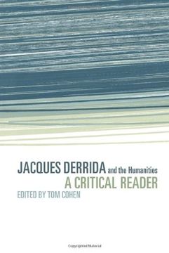 portada Jacques Derrida and the Humanities Hardback: A Critical Reader: 0 (Cambridge Companions to Literature) (en Inglés)
