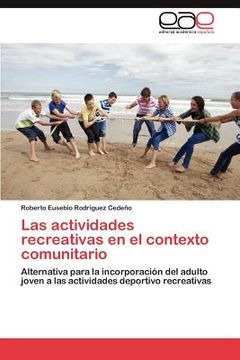 portada las actividades recreativas en el contexto comunitario (en Inglés)