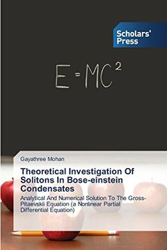 portada Theoretical Investigation Of Solitons In Bose-einstein Condensates