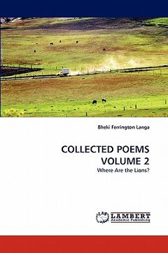 portada collected poems volume 2 (en Inglés)
