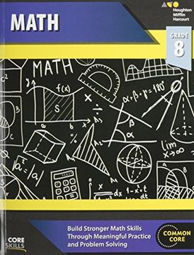portada Steck-Vaughn Core Skills Mathematics: Workbook Grade 8 (in English)