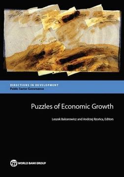 portada Puzzles of Economic Growth (Directions in Development) (en Inglés)
