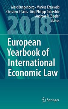 portada European Yearbook of International Economic law 2018 