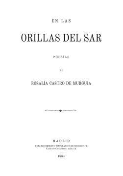 portada A las Orillas del sar (in Spanish)