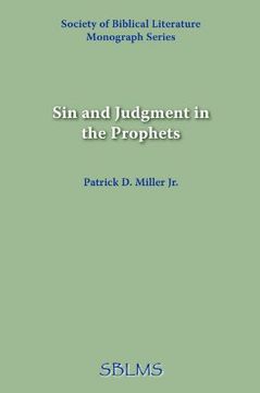portada sin and judgment in the prophets (en Inglés)