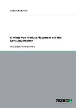 portada Der Einfluss von Product Placement auf das Konsumverhalten von Filmzuschauern (German Edition)