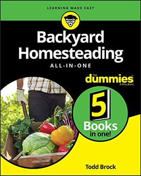 portada Backyard Homesteading All-In-One for Dummies 