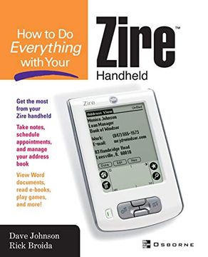 portada How to do Everything With Your Zire Handheld (en Inglés)