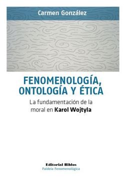 portada Fenomenología Ontología Y Ética