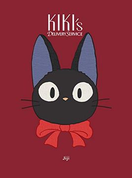 portada Kiki's Delivery Service: Jiji Plush Journal: (Textured Journal, Japanese Anime Journal, cat Journal) (en Inglés)