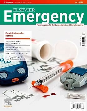 portada Elsevier Emergency. Endokrinologische Notfälle. 2/2022: Fachmagazin für Rettungsdienst und Notfallmedizin (in German)