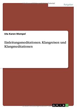 portada Einleitungsmeditationen. Klangreisen und Klangmeditationen (German Edition)