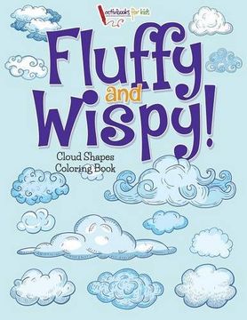 portada Fluffy and Wispy! Cloud Shapes Coloring Book