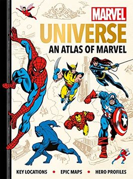 portada Marvel Universe: An Atlas of Marvel: Key Locations, Epic Maps and Hero Profiles (in English)
