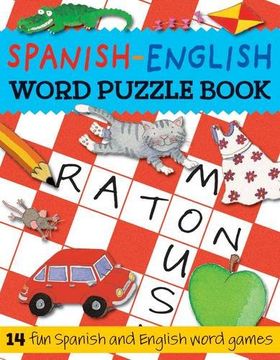 portada Spanish-English Word Puzzle Book (en Inglés)