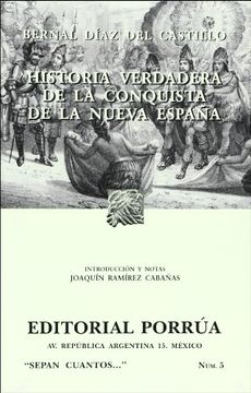 portada Historia Verdadera de la Conquista de la Nueva España(Sc005)
