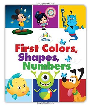 portada Disney Baby First Colors, Shapes, Numbers (en Inglés)