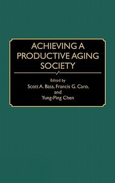 portada achieving a productive aging society (en Inglés)