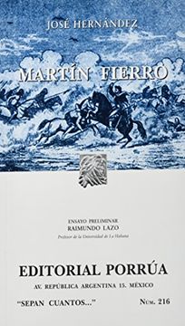 portada Martin Fierro (Sepan Cuantos / Know how Many) (Spanish Edition)