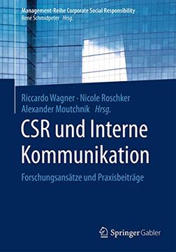 portada Csr und Interne Kommunikation: Forschungsansätze und Praxisbeiträge (en Alemán)