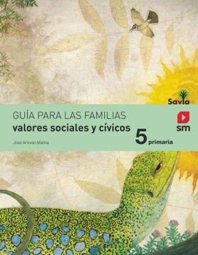 portada Valores Sociales y Cívicos. 5 Primaria. Savia
