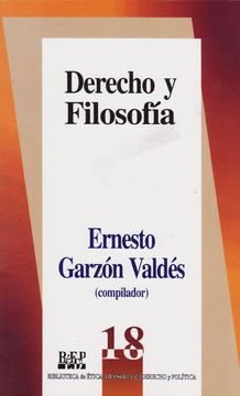 portada Derecho y Filosofía (in Spanish)
