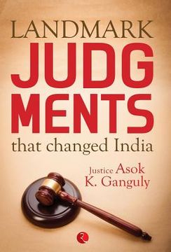 portada Landmark Judgments that Changed India (en Inglés)